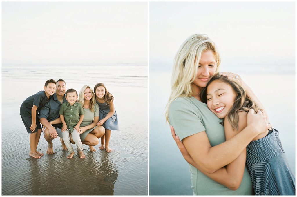 Portland Family Photography taken at the coast. 